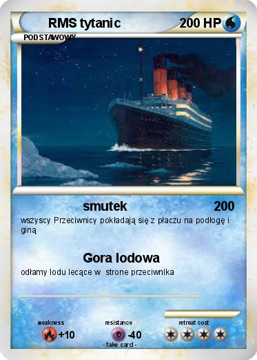 Pokemon RMS tytanic