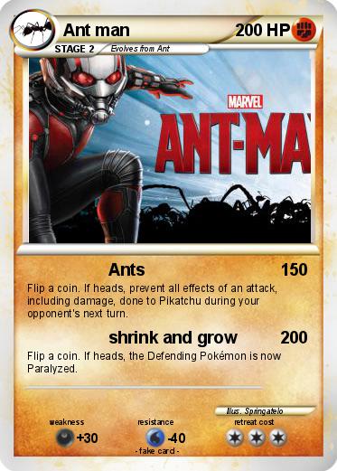 Pokemon Ant man