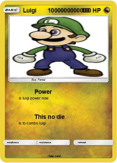 Pokemon Luigi       1000000000000