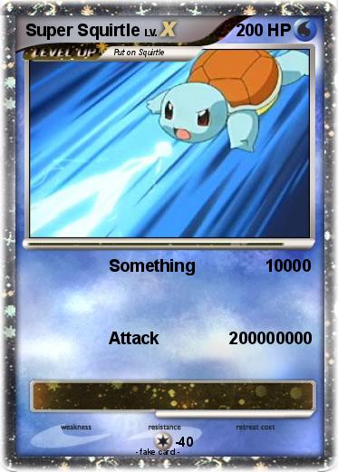 Pokemon Super Squirtle