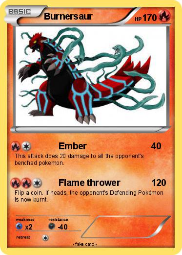 Pokemon Burnersaur