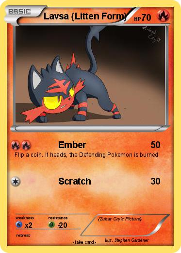 Pokemon Lavsa {Litten Form}