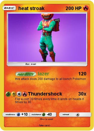 Pokemon heat stroak