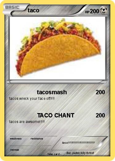 Pokemon taco