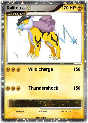 Pokemon Raikou
