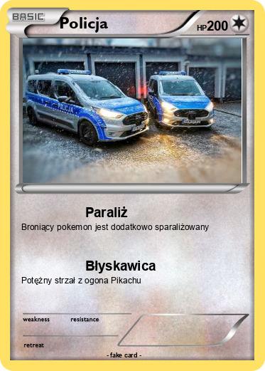 Pokemon Policja