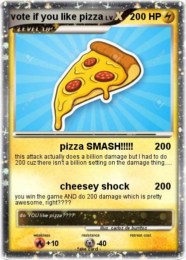 Pokemon vote if you like pizza