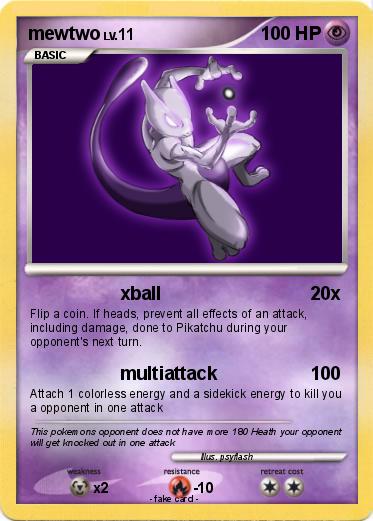 Pokemon mewtwo