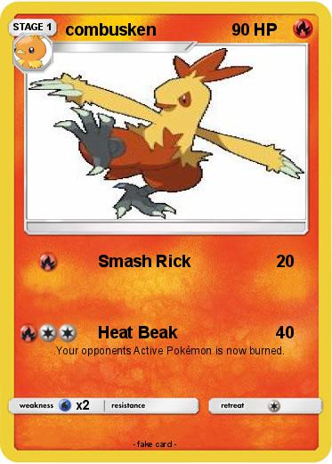 Pokemon combusken