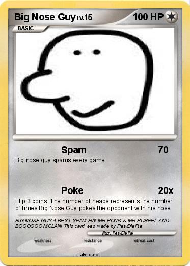 Pokemon Big Nose Guy