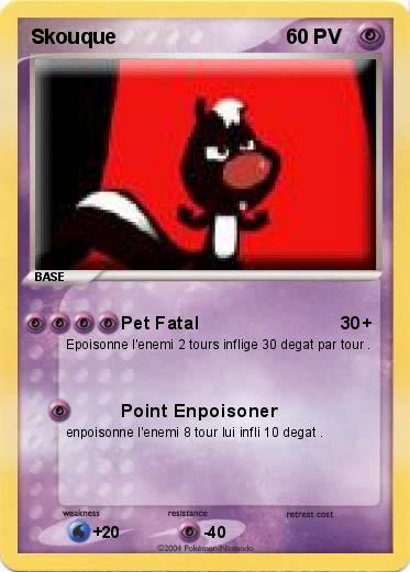 Pokemon Skouque                                                                                                  