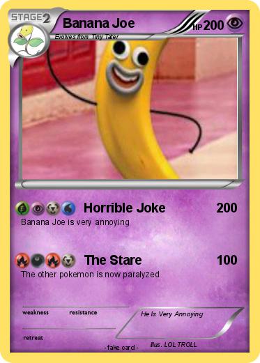 Pokemon Banana Joe