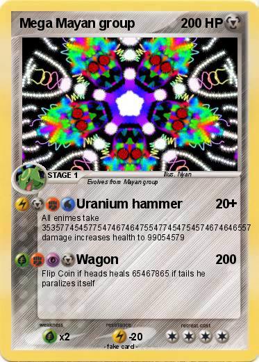 Pokemon Mega Mayan group