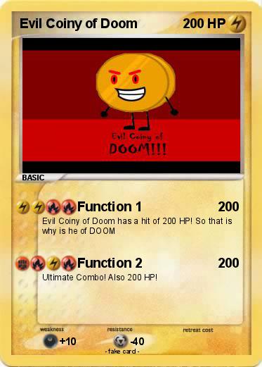 Pokemon Evil Coiny of Doom