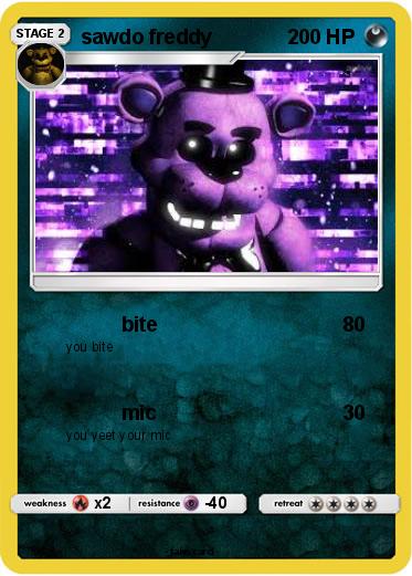 Pokemon sawdo freddy
