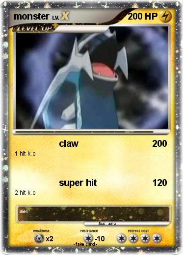 Pokemon monster