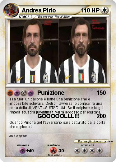 Pokemon Andrea Pirlo