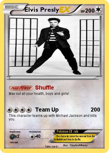 Pokemon Elvis Presly