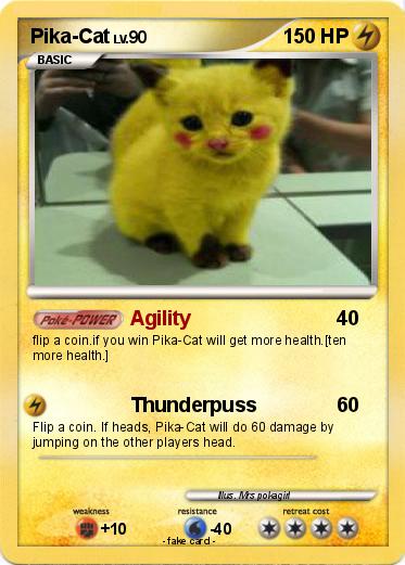 Pokemon Pika-Cat
