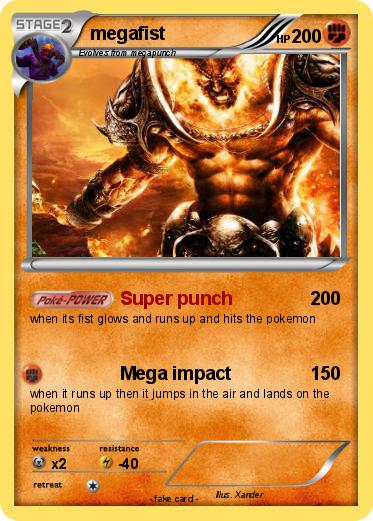 Pokemon megafist