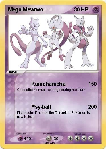 Pokemon Mega Mewtwo