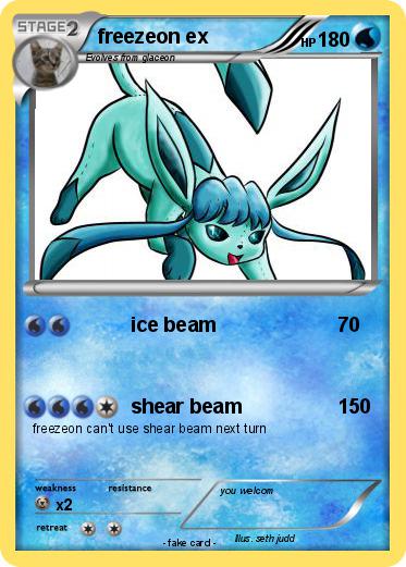 Pokemon freezeon ex