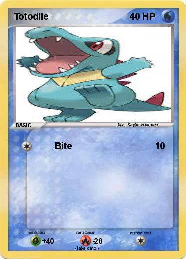 Pokemon Totodile