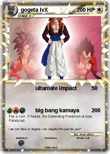 Pokemon gogeta lvX