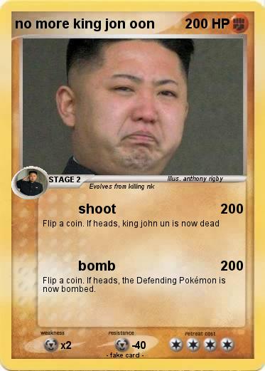 Pokemon no more king jon oon