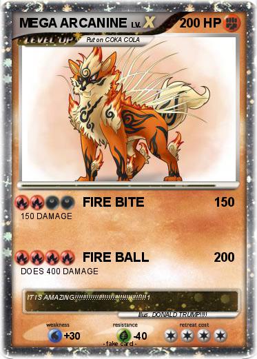 Pokemon MEGA ARCANINE