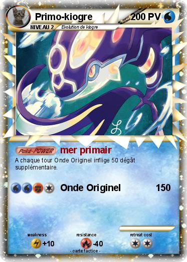 Pokemon Primo-kiogre