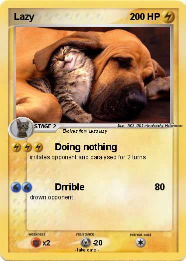 Pokemon Lazy