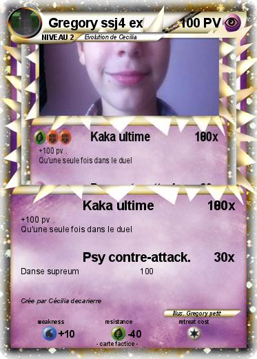 Pokemon Gregory ssj4 ex