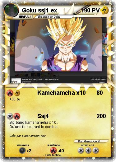 Pokemon Goku ssj1 ex