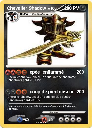 Pokemon Chevalier Shadow