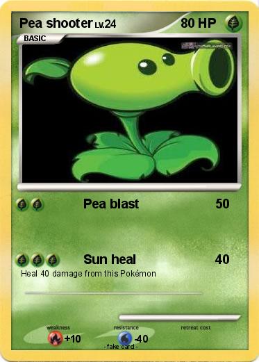 Pokemon Pea shooter