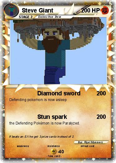 Pokemon Steve Giant