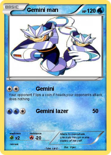 Pokemon Gemini man