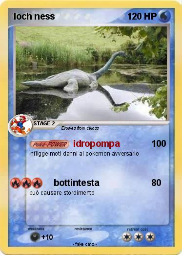Pokemon loch ness