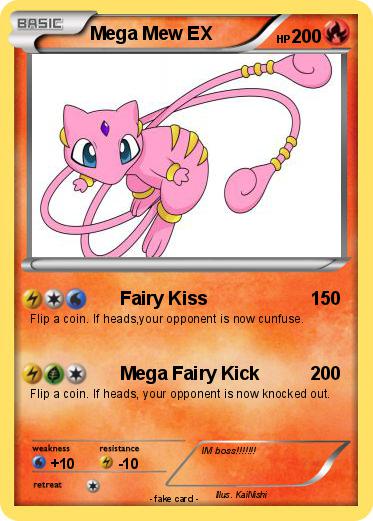 Pokemon Mega Mew EX