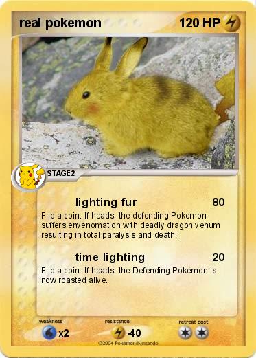 Pokemon real pokemon
