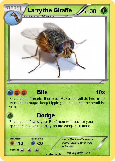 Pokemon Larry the Giraffe