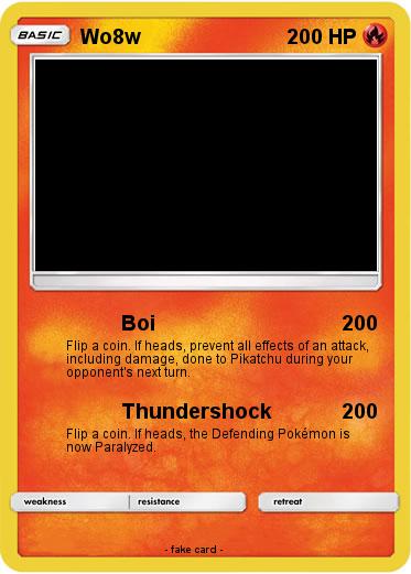 Pokemon Wo8w