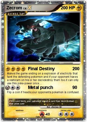 Pokemon Zecrom