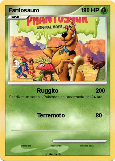 Pokemon Fantosauro