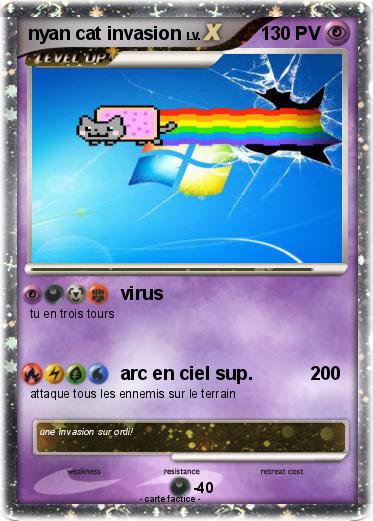 Pokemon nyan cat invasion