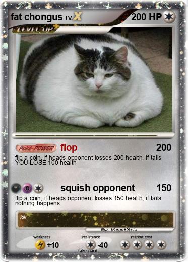 Pokemon fat chongus