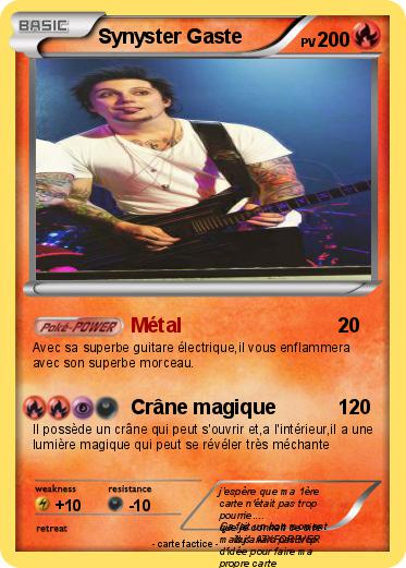 Pokemon Synyster Gaste