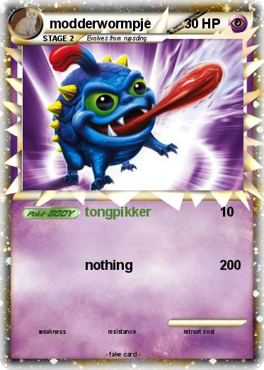 Pokemon modderwormpje