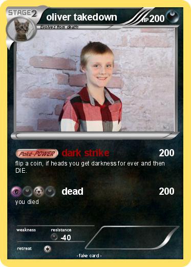 Pokemon oliver takedown